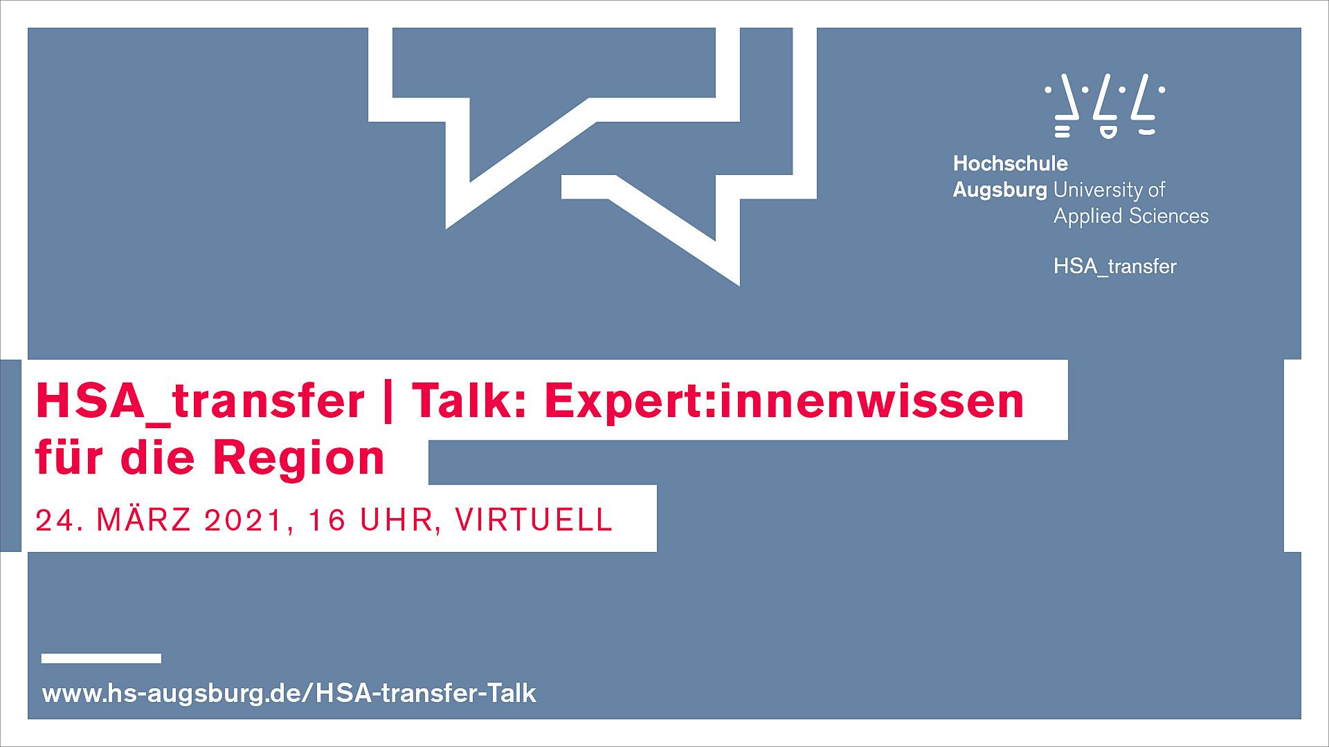 Banner: HSA_transfer | Talk: Expert:innewissen für die Region