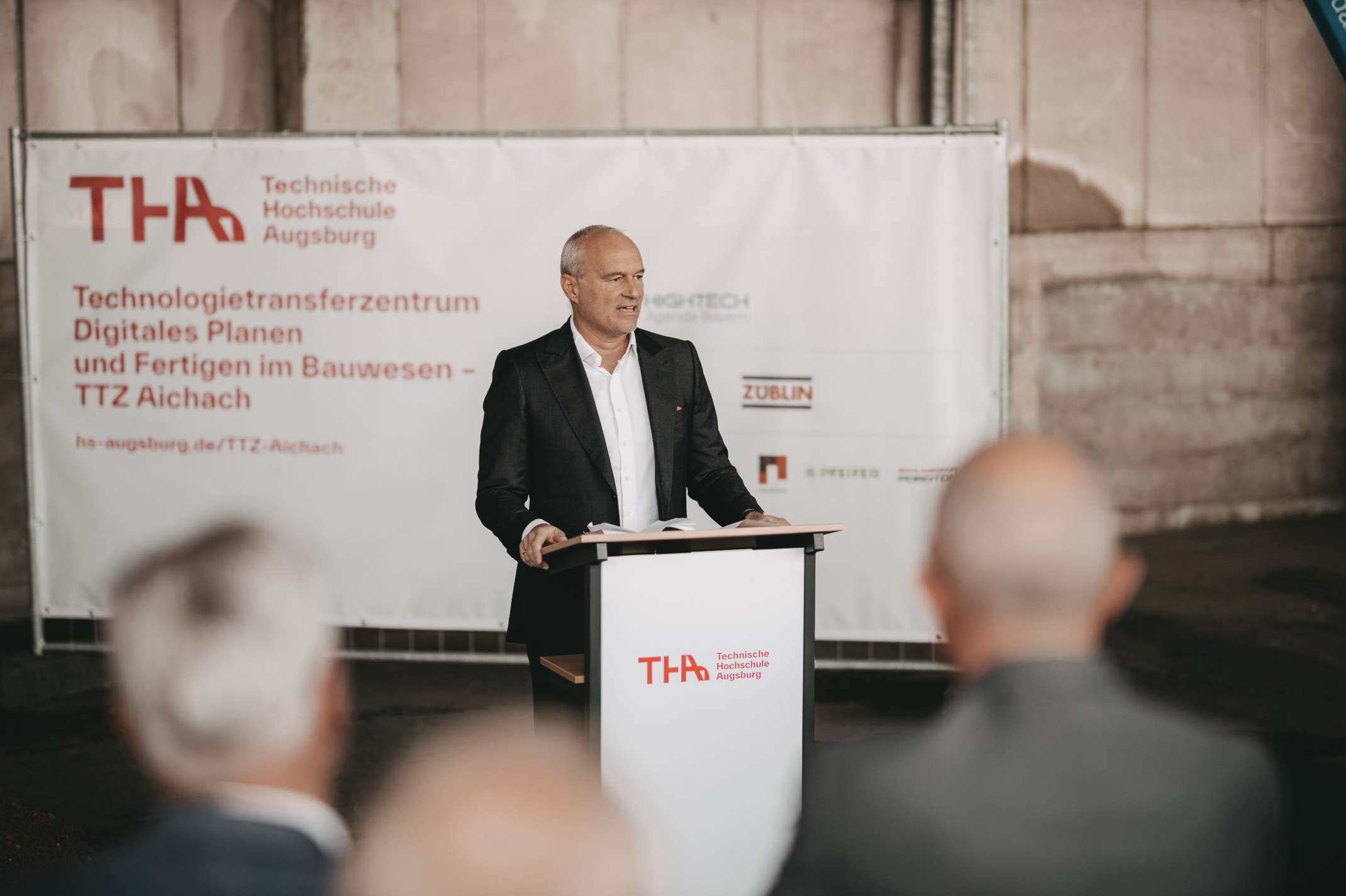 TTZ Aichach: Prof. Dr. Dr. h.c. Gordon Thomas Rohrmair, Präsident der THA