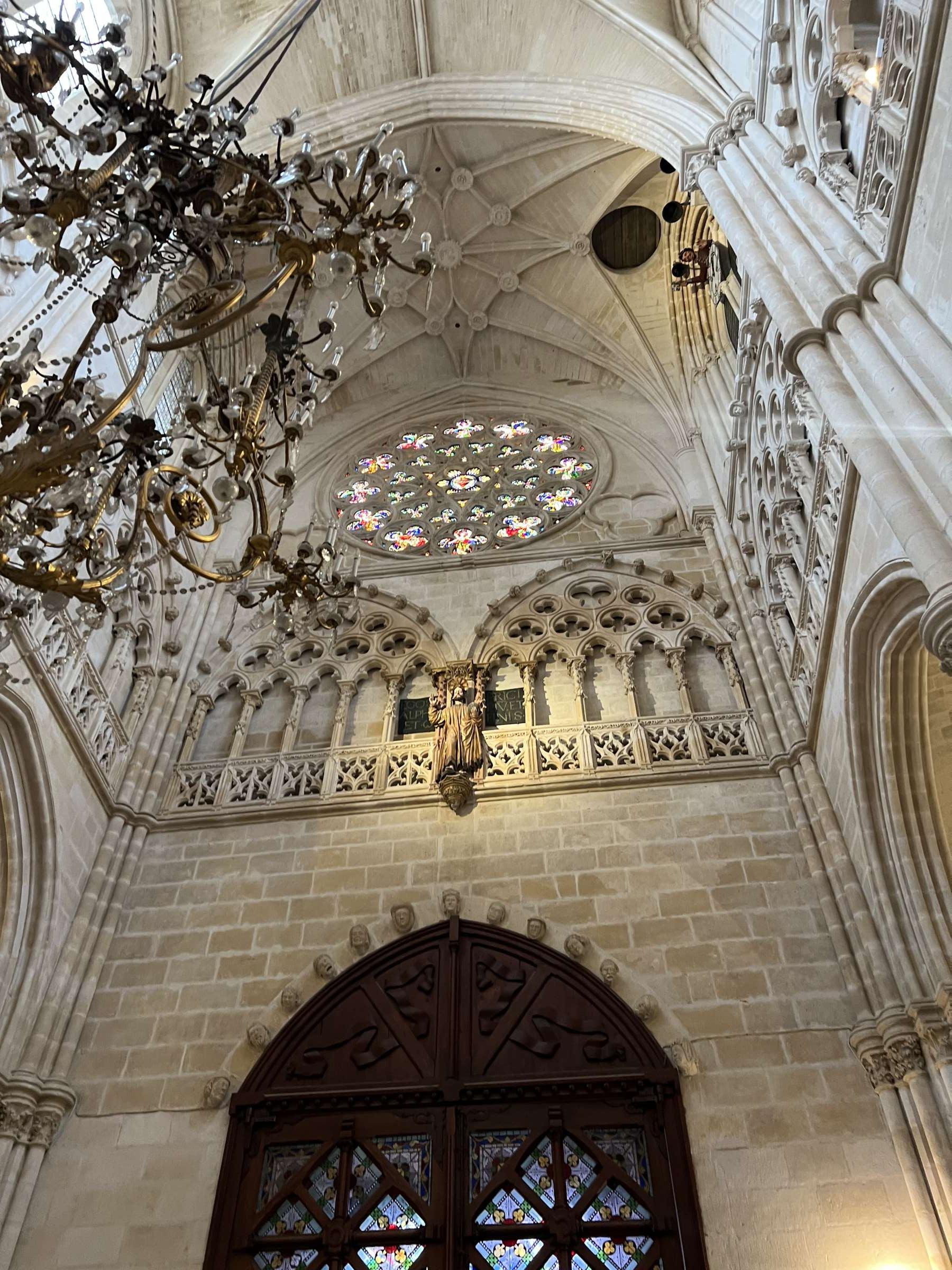 Blick in die Kathedrale von Burgos