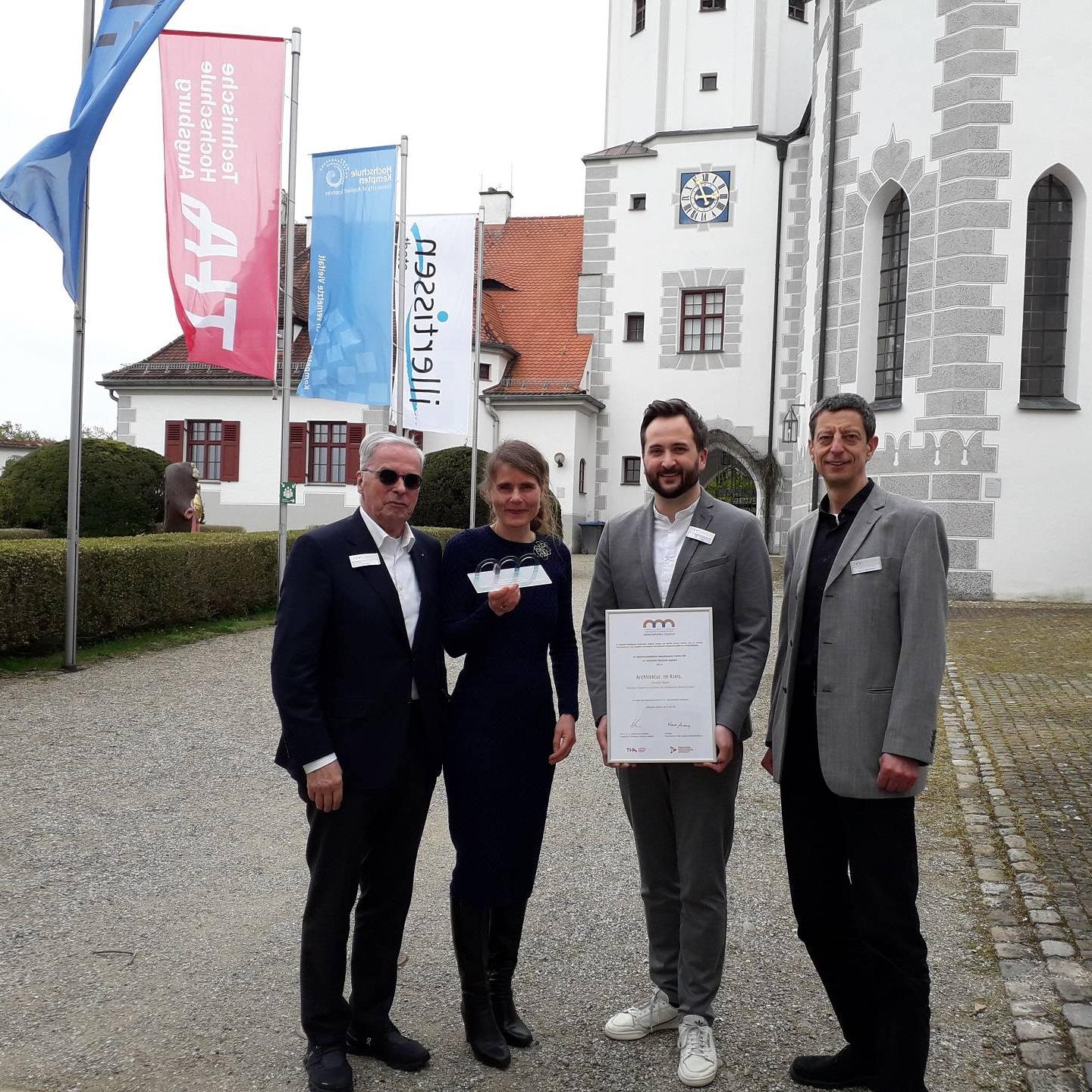 Das Siegerteam der THA für den Bayerisch-Schwäbischen Innovationspreis Transfer 2024