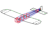 Bleriot XI in Plane Geometry