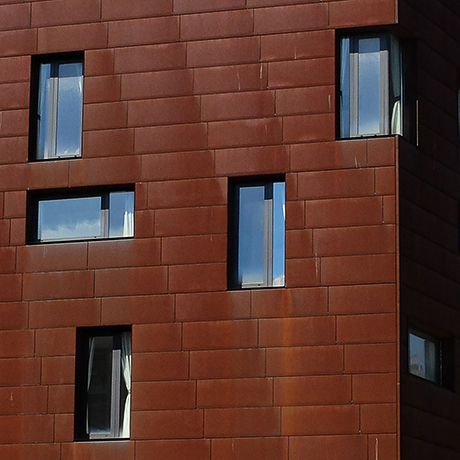 Fassade16 – Rote Backsteinfassade