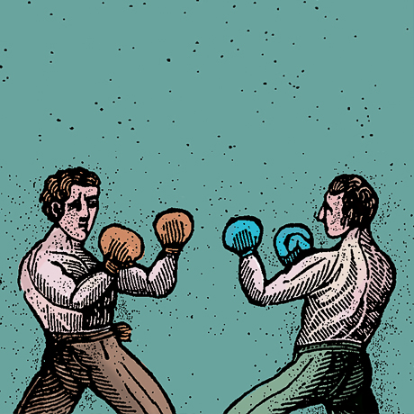 BauImmo13 – Boxer beim Kämpfen