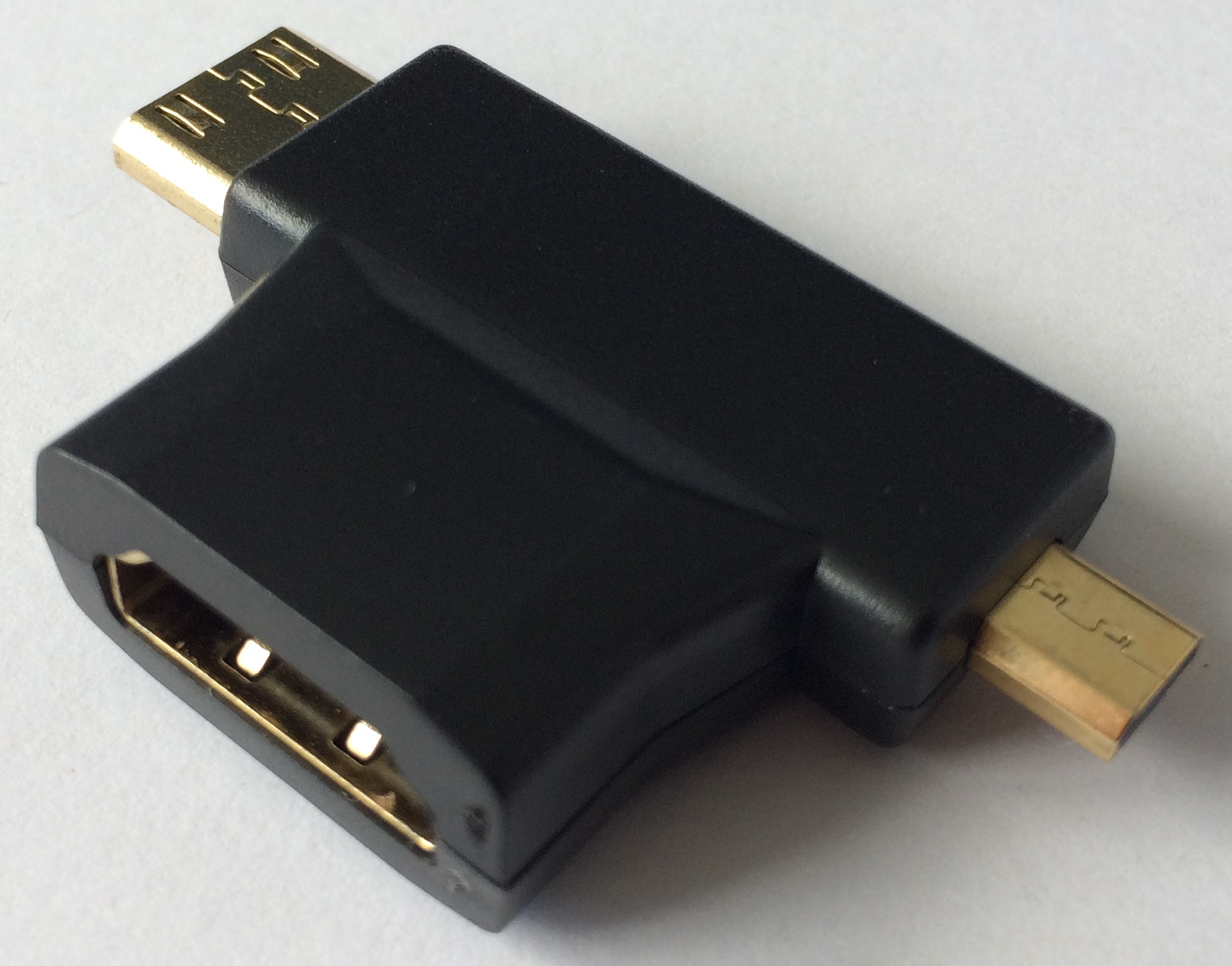 Micro/Mini-HDMI zu HDMI-Adapter