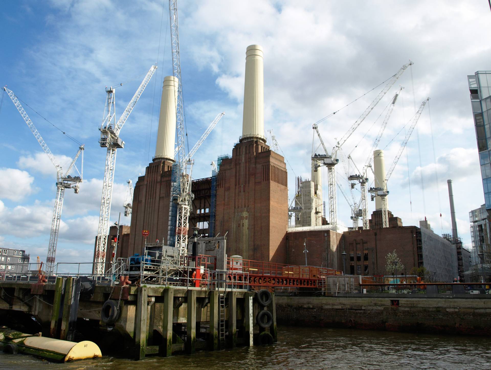 Under Construction: Battersea Power Station als Herzstück eines neuen Stadtteils.