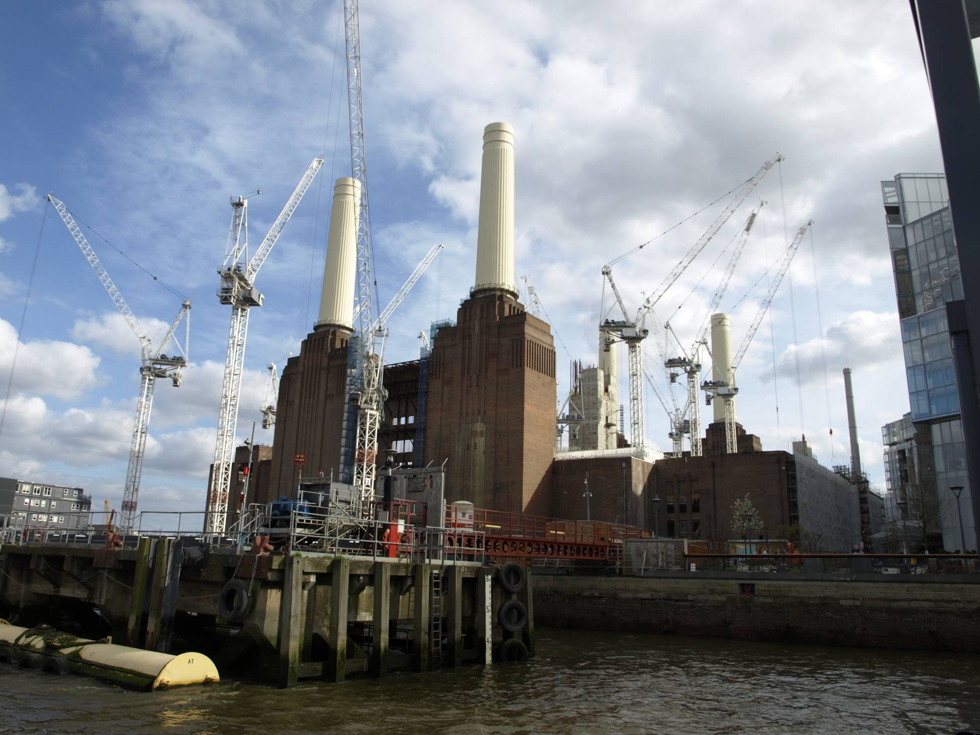 Under Construction: Battersea Power Station als Herzstück eines neuen Stadtteils.