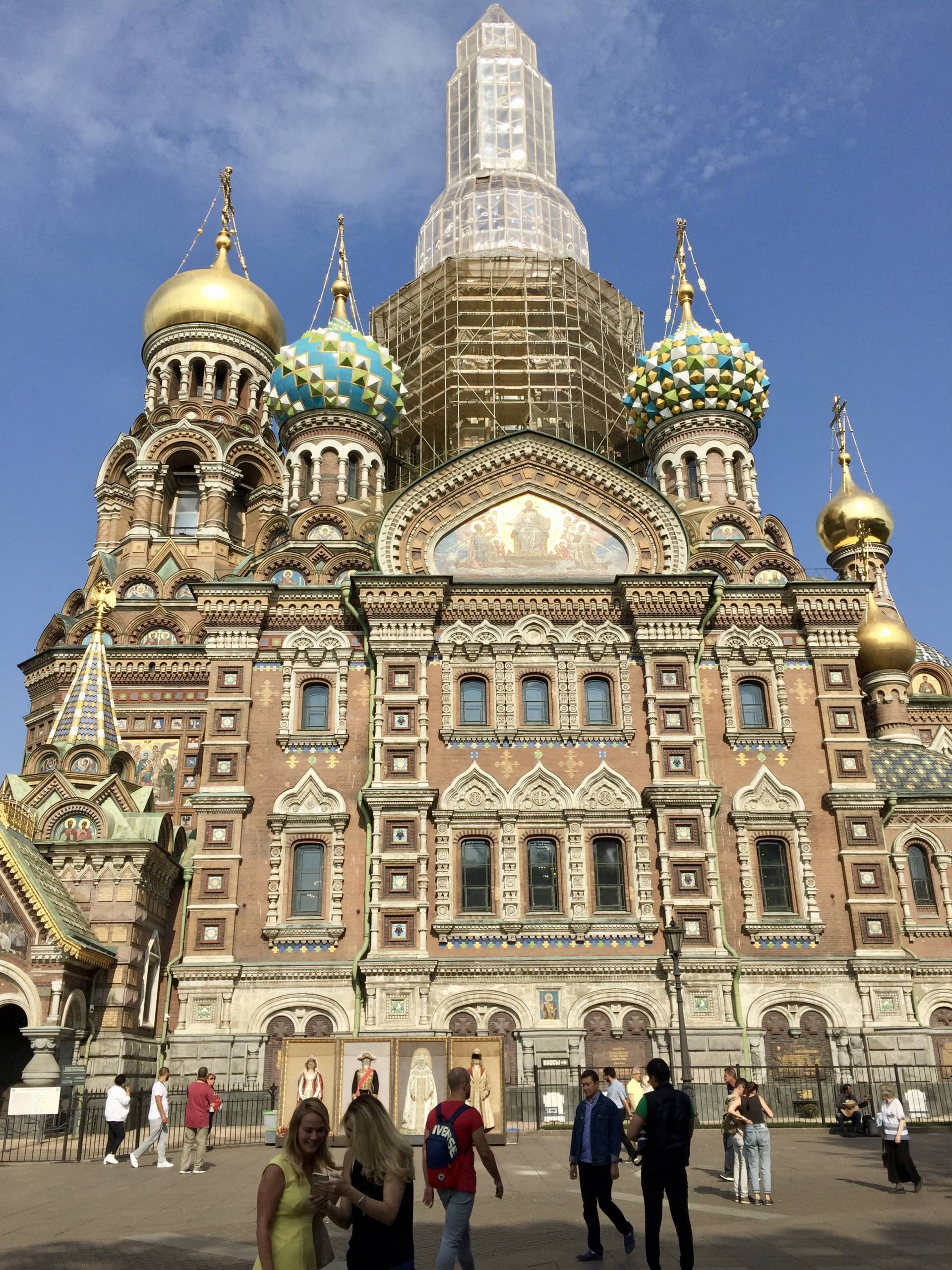 Auferstehungskirche in St. Petersburg.