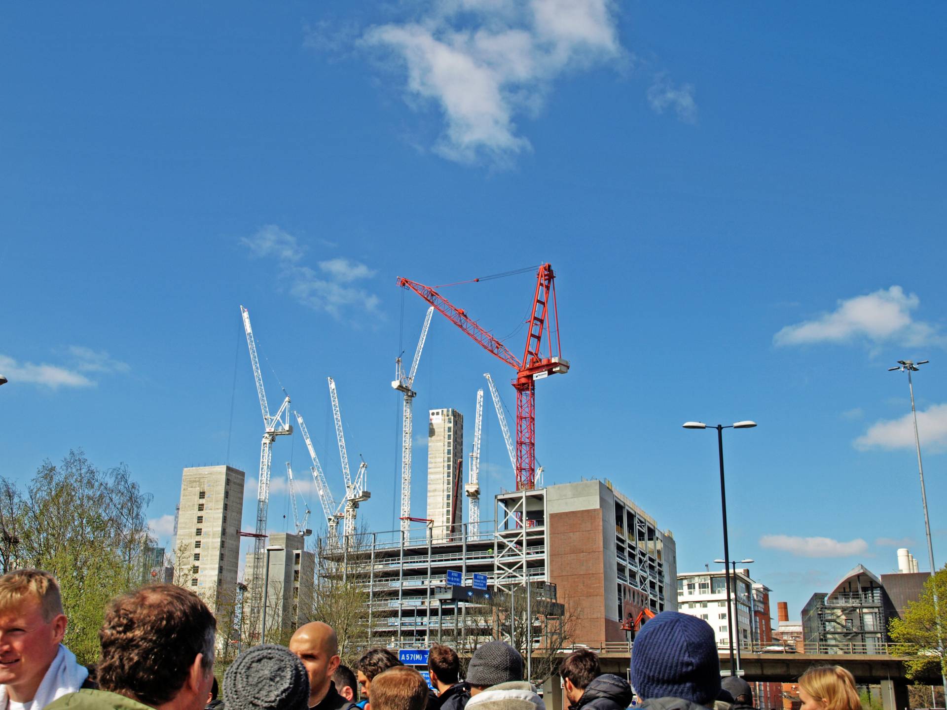 Manchester University - Bau des neuen Campus