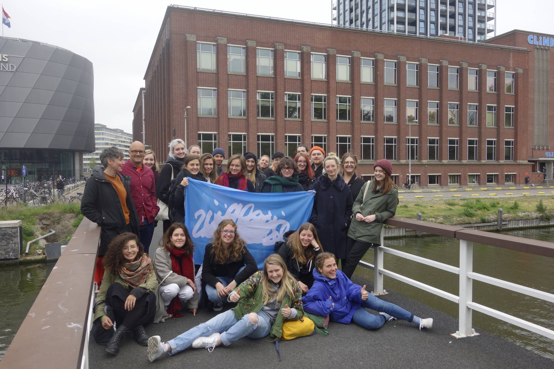 IDeaCAMP’19 Workshop Teilnehmer vor dem A LAB Amsterdam