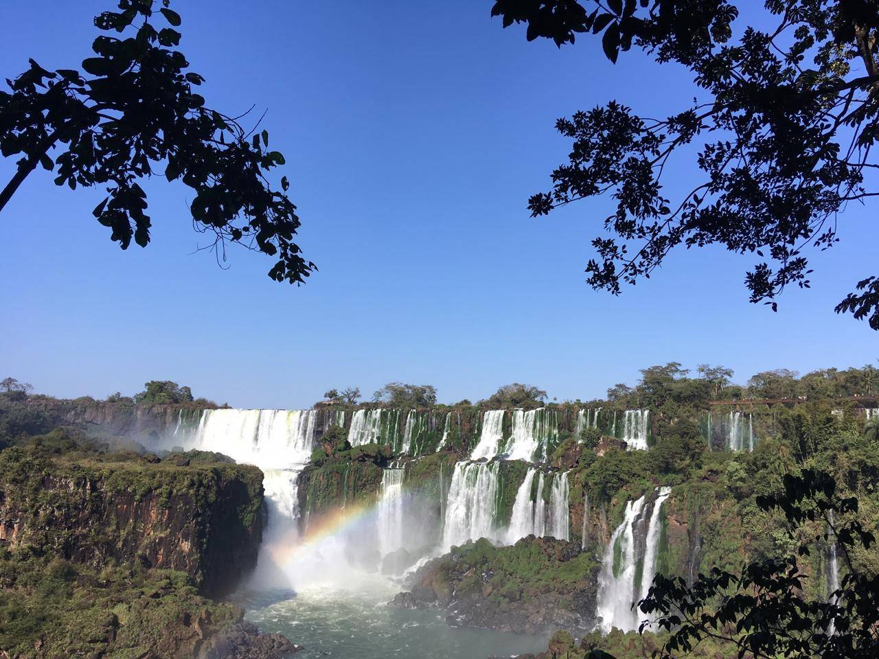 Cataratas de Iguazú im Dreiländereck Paraguay, Argentinien, Brasilien