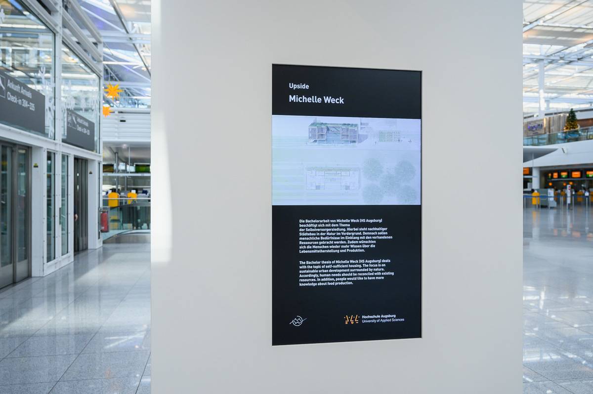 Smart Living - Die Ausstellung im Terminal 2 des Münchener Flughafens (alle Fotos: bayern design / Sebastian Lock)