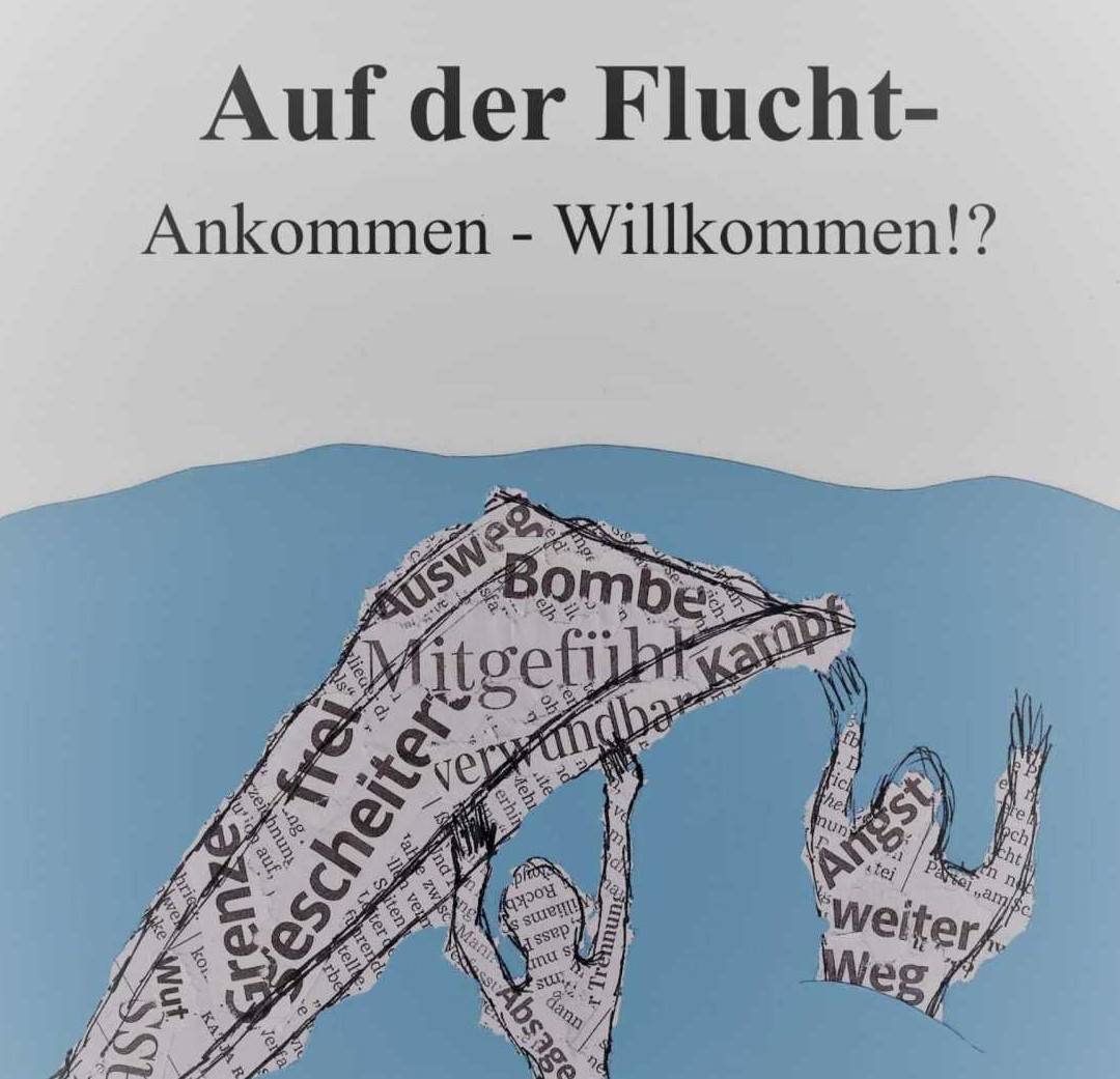 Poster zur Austellung &quot;Auf der Flucht&quot; © HSA