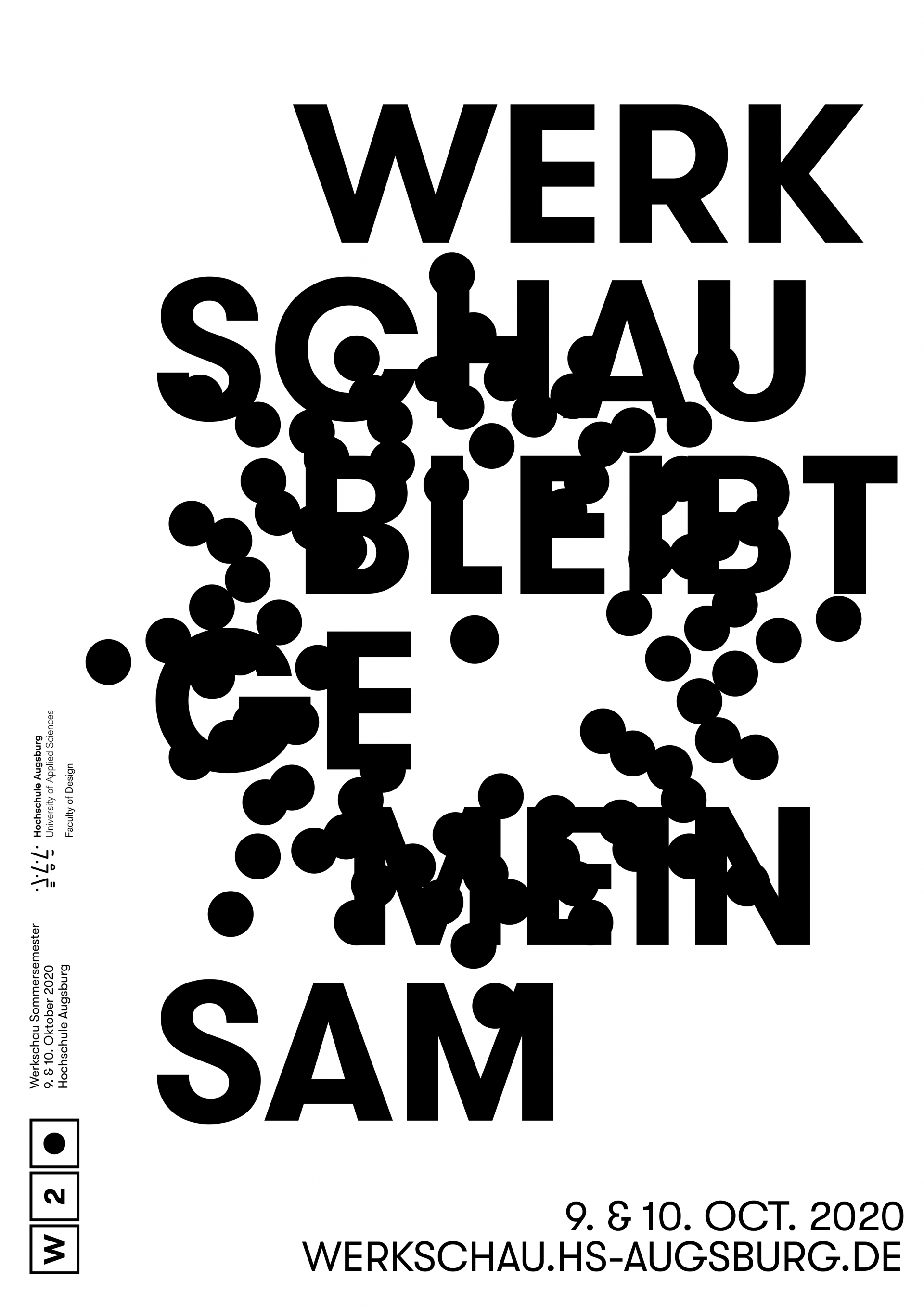 Werkschau Poster von Fabian Pitzer