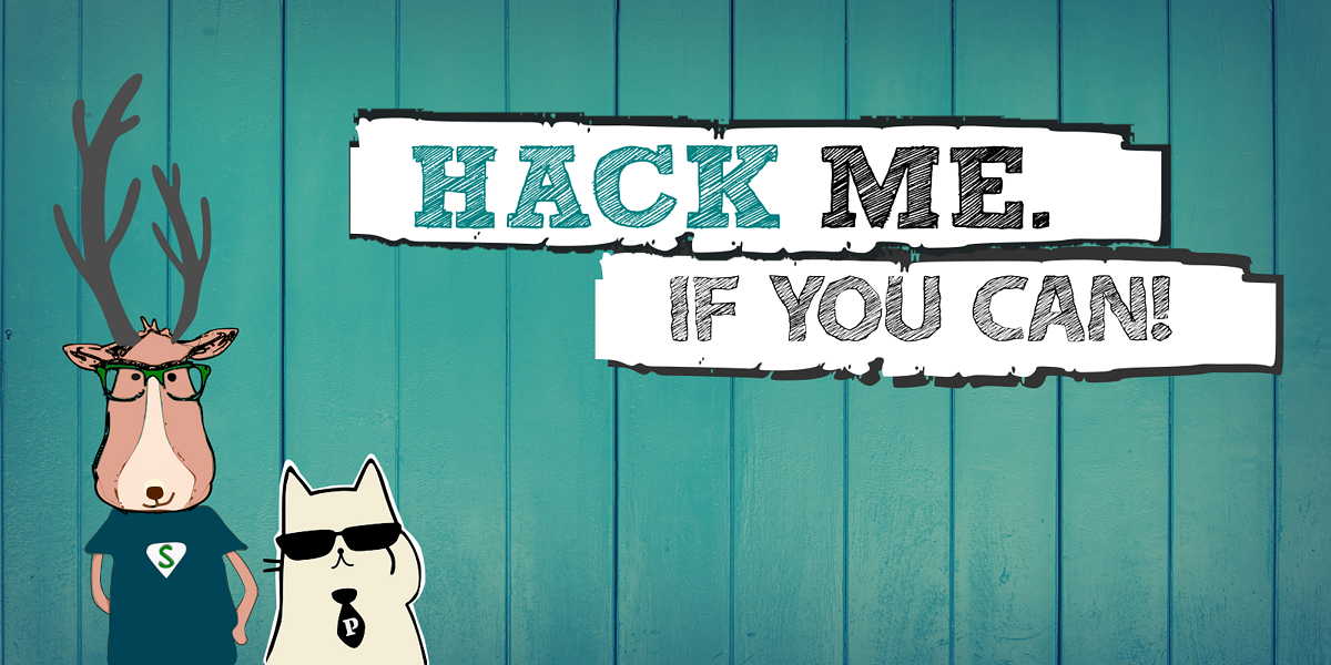 Banner: Hack me. If you can!