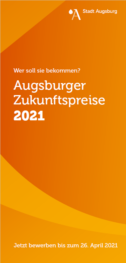 Titelseite: Augsburger Zukunftspreis 2021