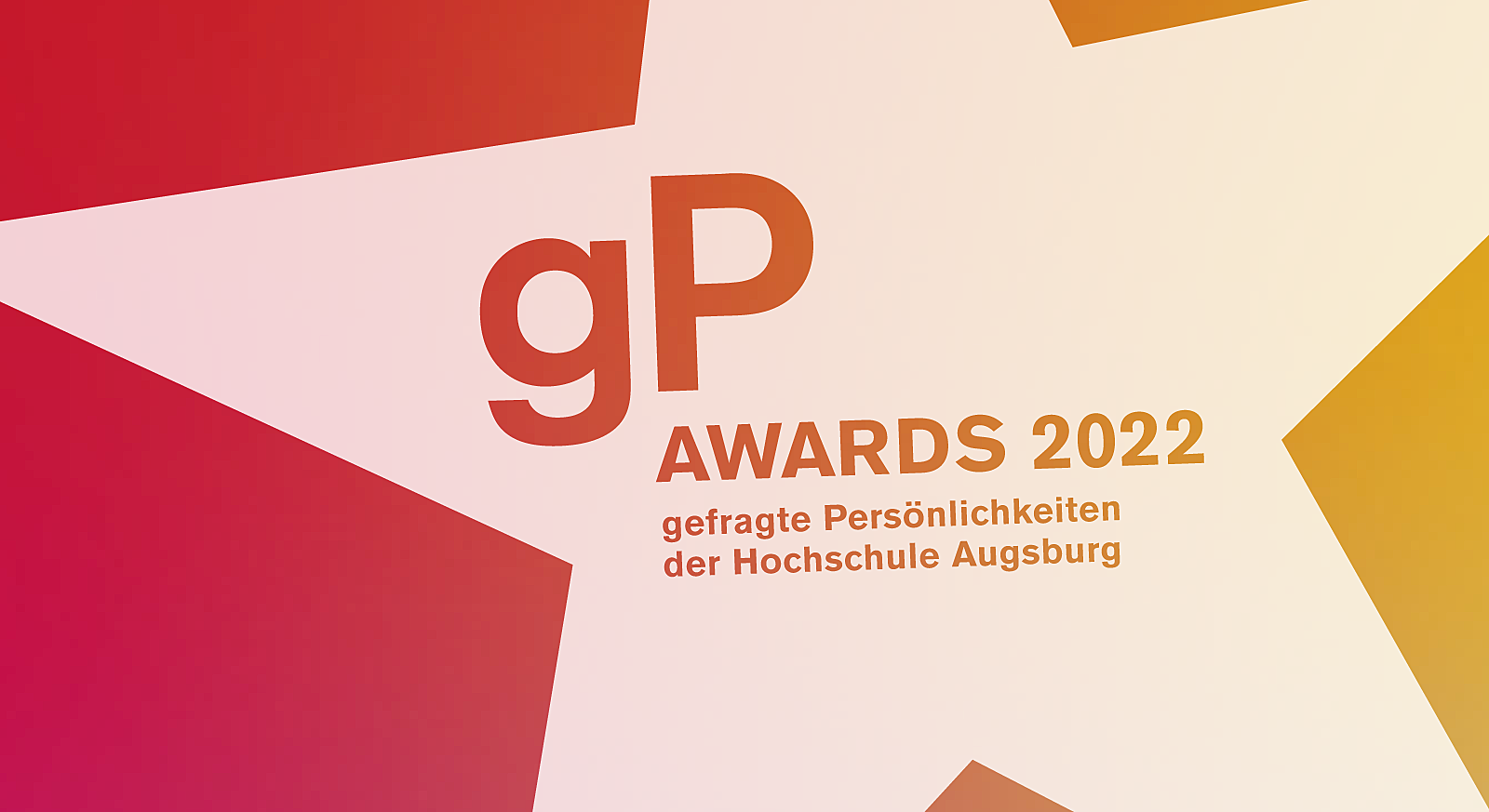 Stern: gP Awards 2021. gefragte Persönlichkeiten der Hochschule Augsburg