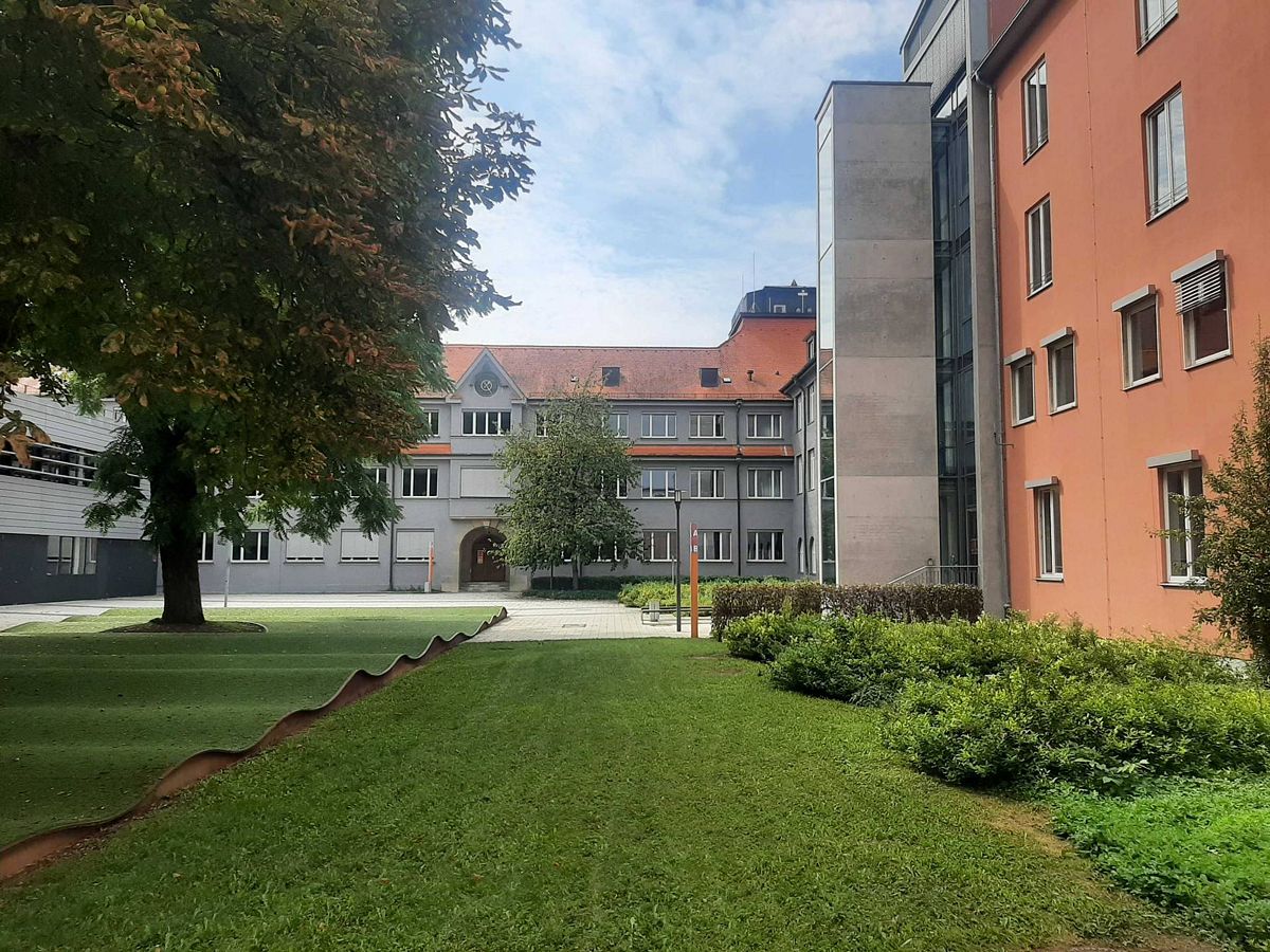 Campus der Hochschule Augsburg. Foto: Verena Kiss