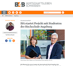 B4B Schwaben: ISA startet Projekt mit Studenten der Hochschule Augsburg