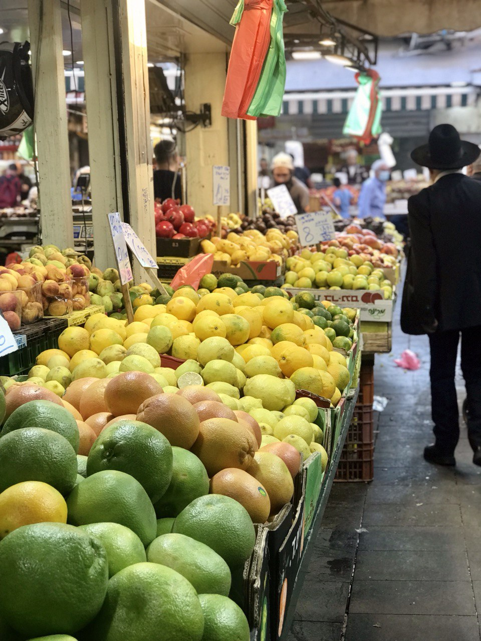 Marktstände in Jerusalem