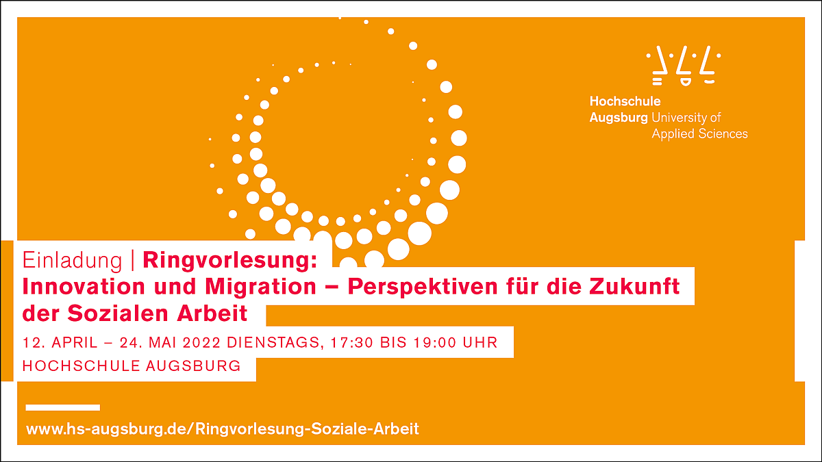 Banner: Ringvorlesung Soziale Arbeit SoSe 2022