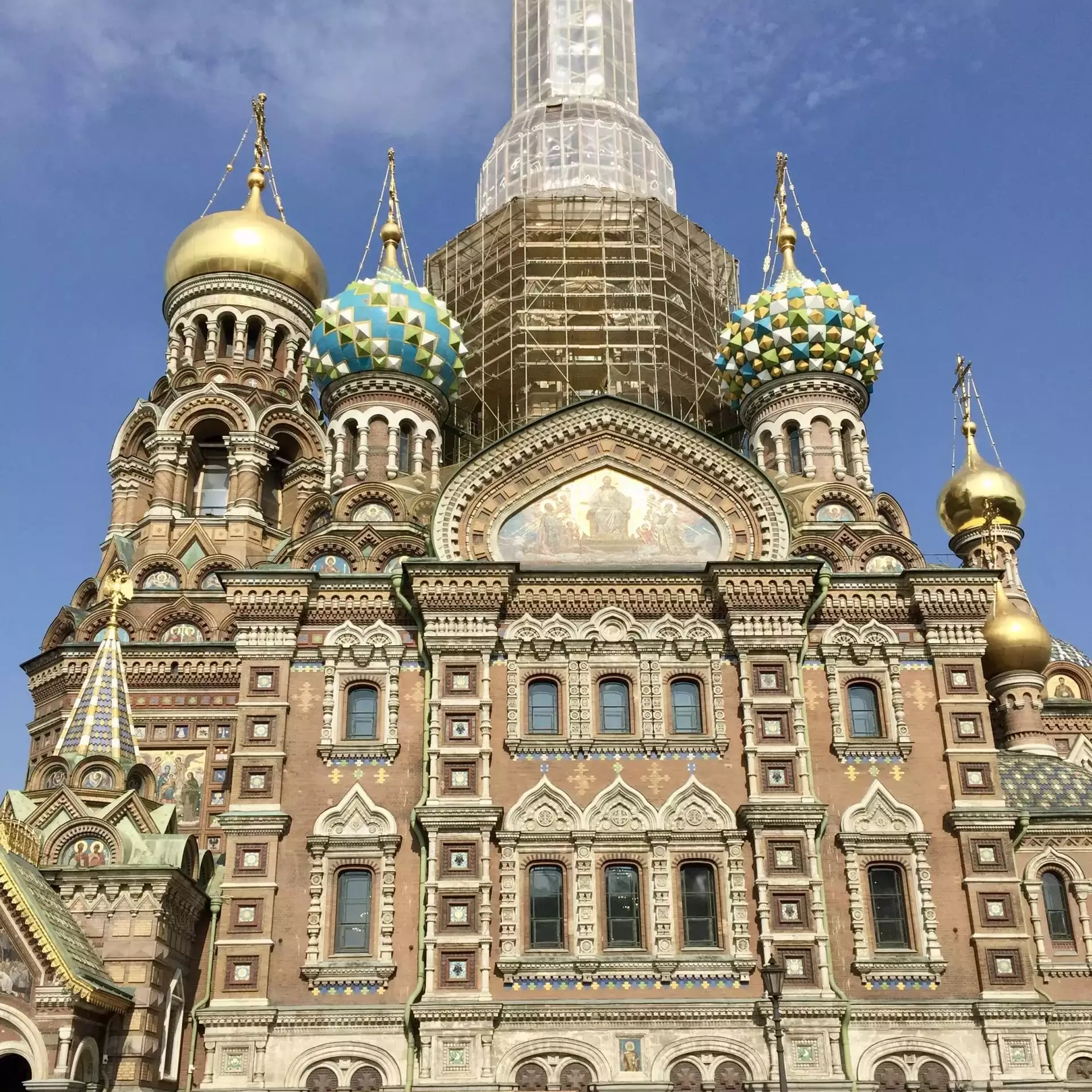 Die Auferstehungskirche in St. Petersburg.