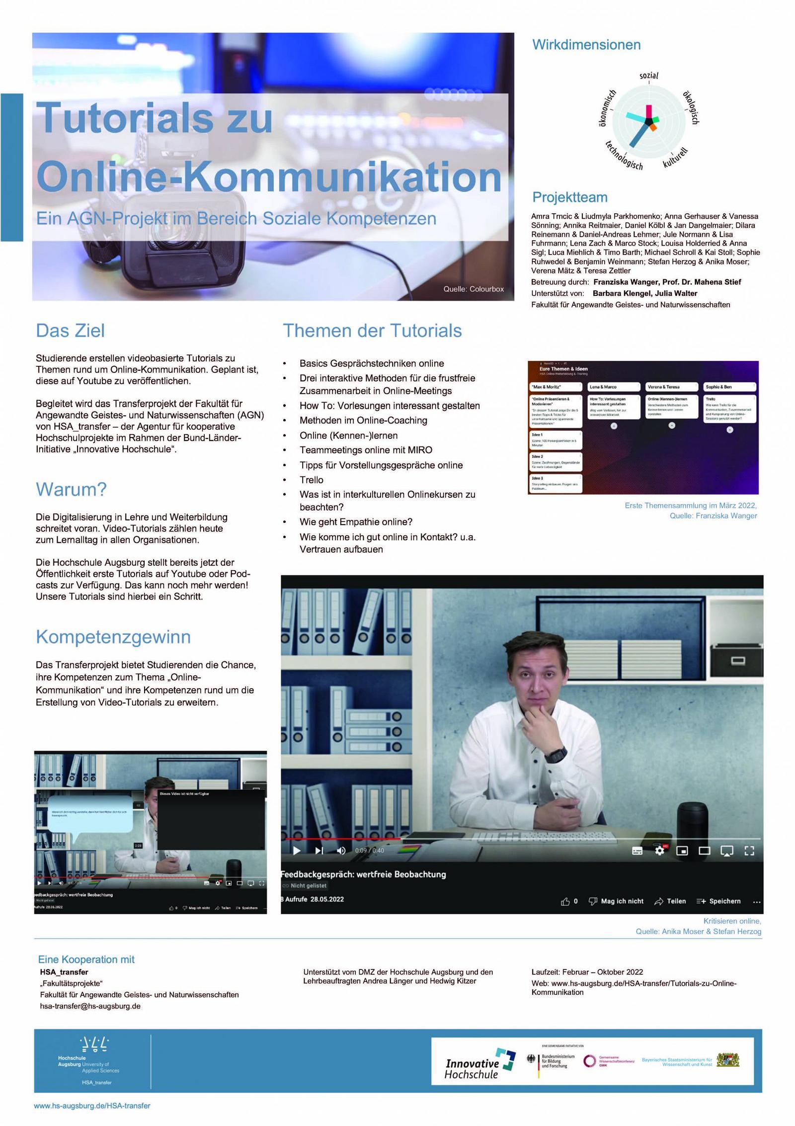 Poster_Tutorials_zu Online-Kommunikation_SoSe22