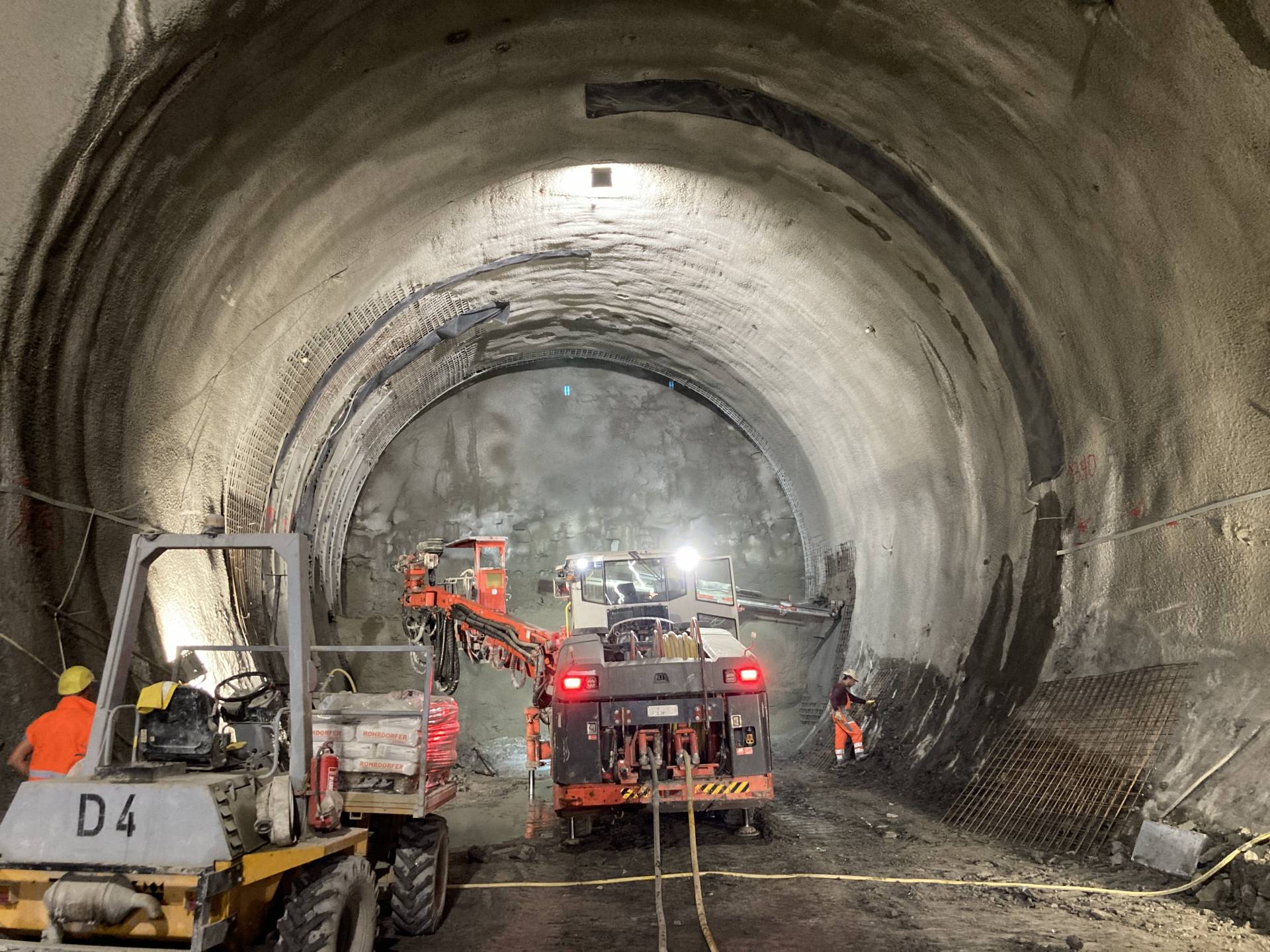 Tunnel im Bau