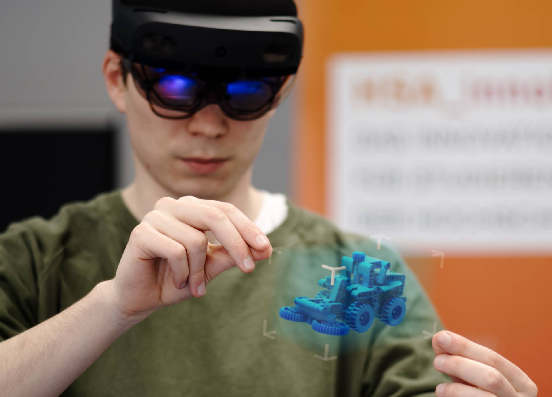 ARIAS Ausschnitt aus Augmented Reality Industrial Assistant System