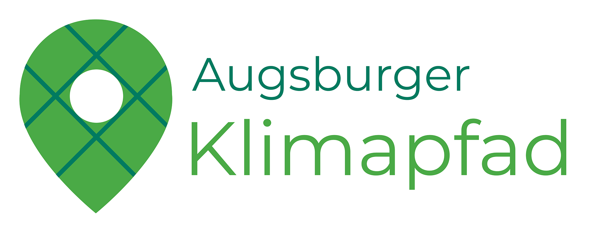 Logo Augsburger Klimalehrpfad © Friederike Glaubitz/Valentina Müller