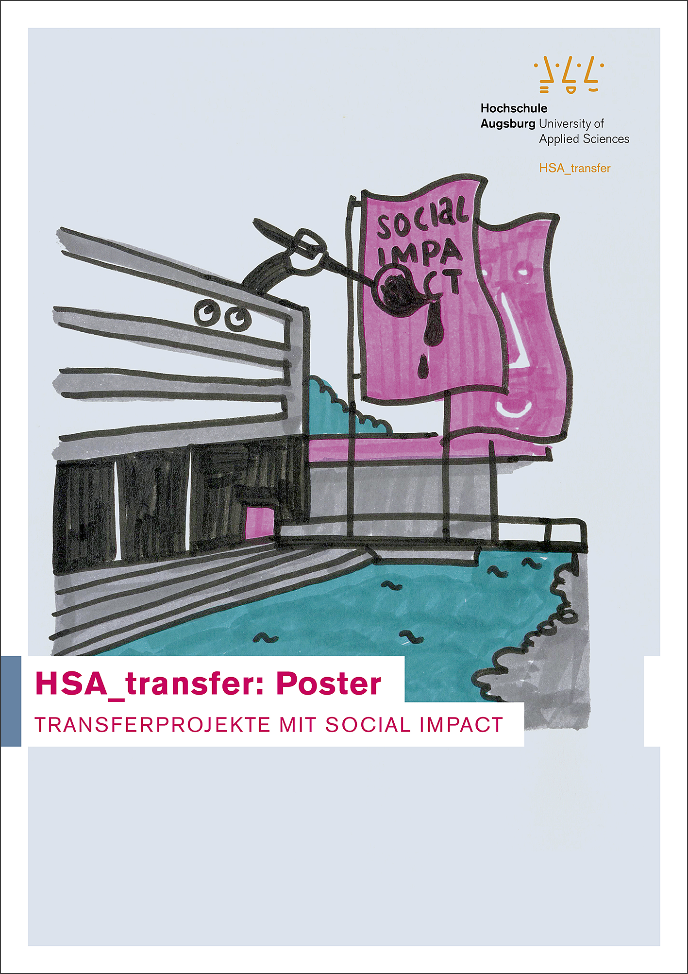Titelseite: HSA_transfer: Posterbuch