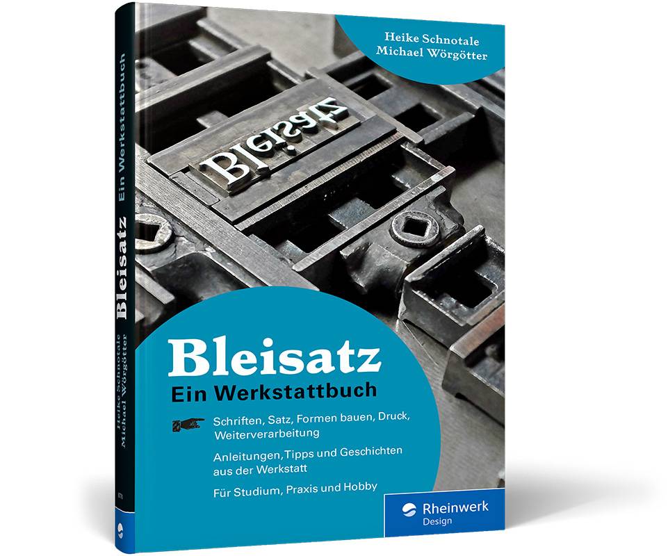 Cover des Buchs "Bleisatz. Ein Werkstattbuch"