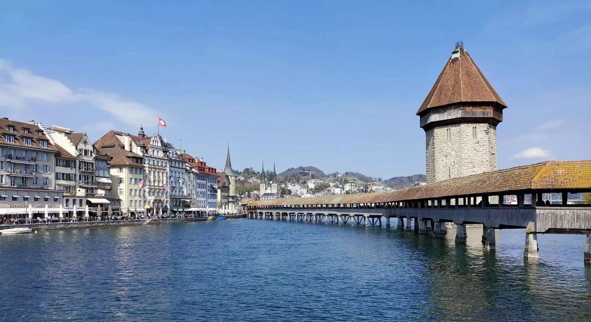 Harbor in Lucerne