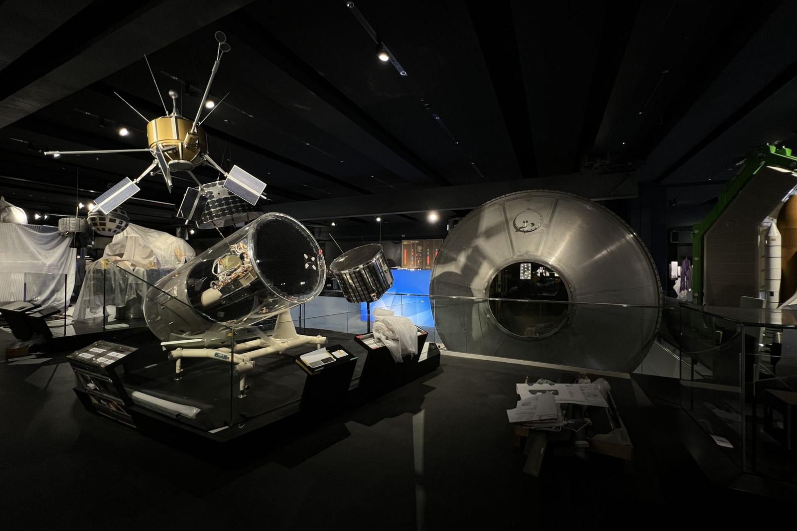 Einleuchten im Deutschen Museum München - Ausstellung - Raumfahrt