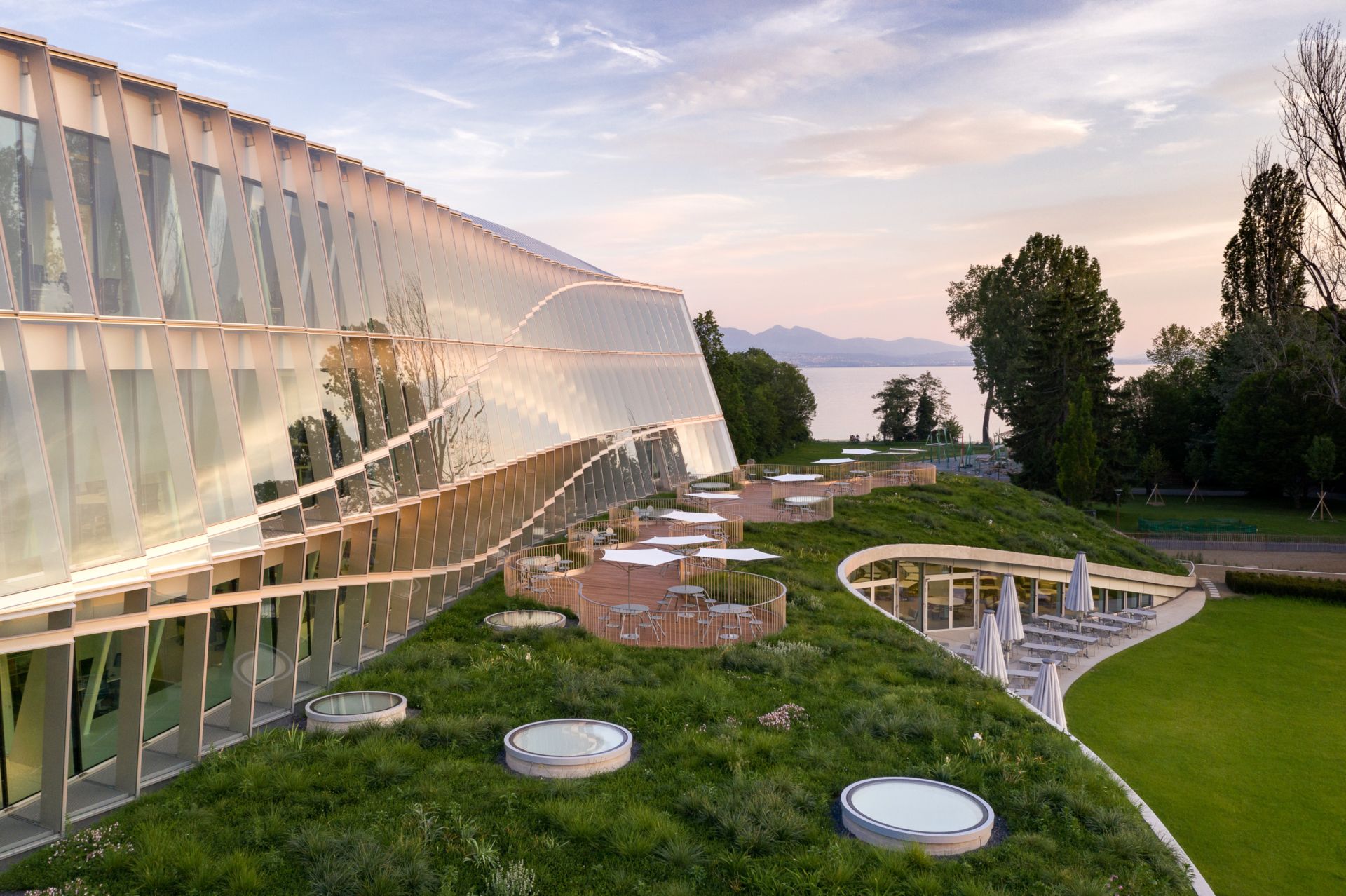 Olympisches Haus - IOC-Hauptsitz Lausanne (Abb.: 3XN)