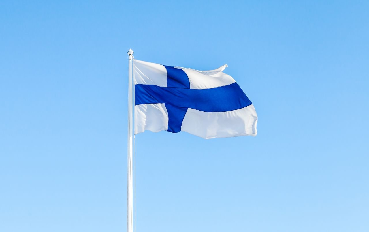Finnische Fahne
