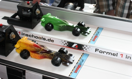 Wettbewerb Formel 1 in der Schule. Foto: Hochschule Augsburg