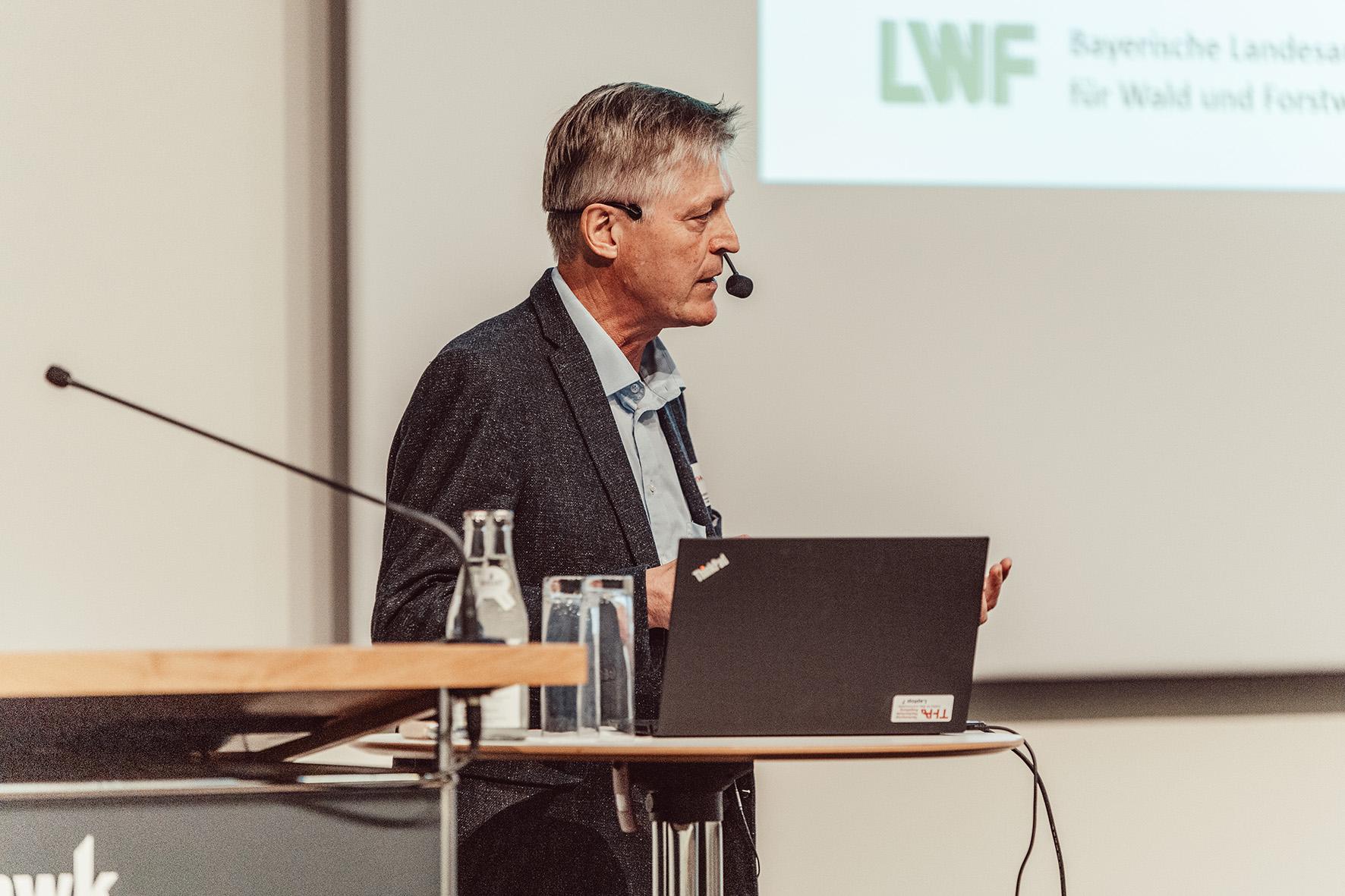 Dr. Herbert Borchert, Bayerische Landesanstalt für Wald und Forstwirtschaft (LWF). Foto: Matthias Leo.
