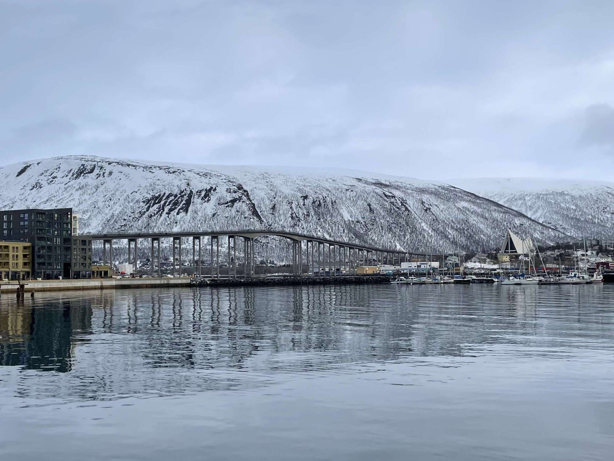 Norwegische Hafenstadt Tromso